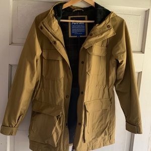 Penfield Kasson Khaki Rain Jacket Mountain Jacket 60/40